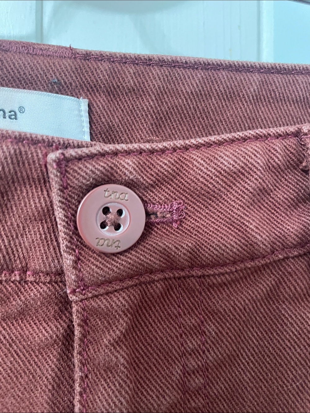 TNA Rust Cargo Trousers - Women's Utility Pants - 2 - Picture 6 of 11